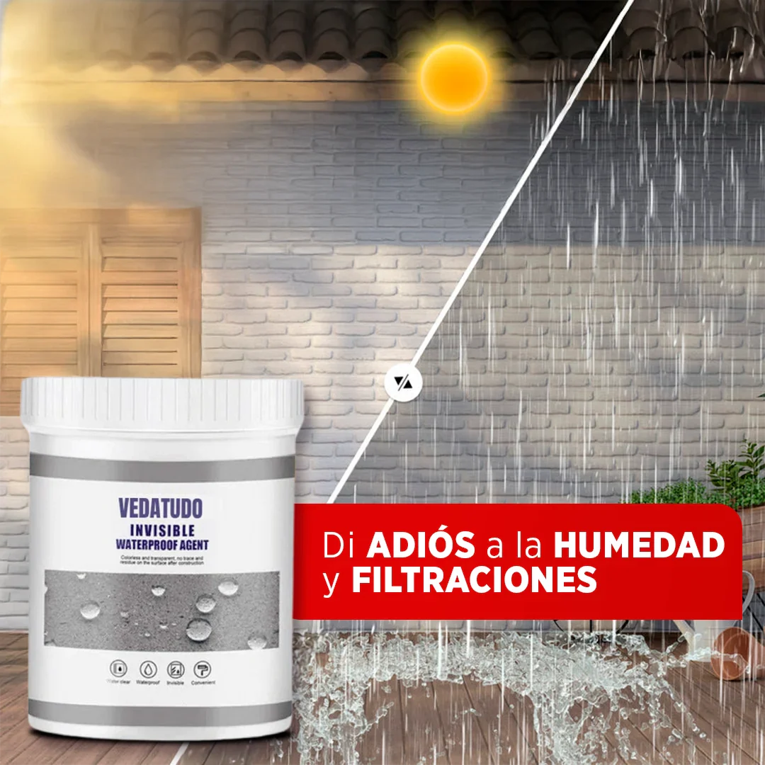 Impermeabilizante Vedex - Bloquea Agua y Humedad al Instante